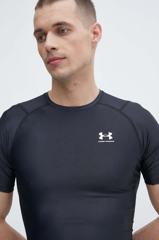 črna Kratka majica za vadbo Under Armour HG Iso-Chill Compression