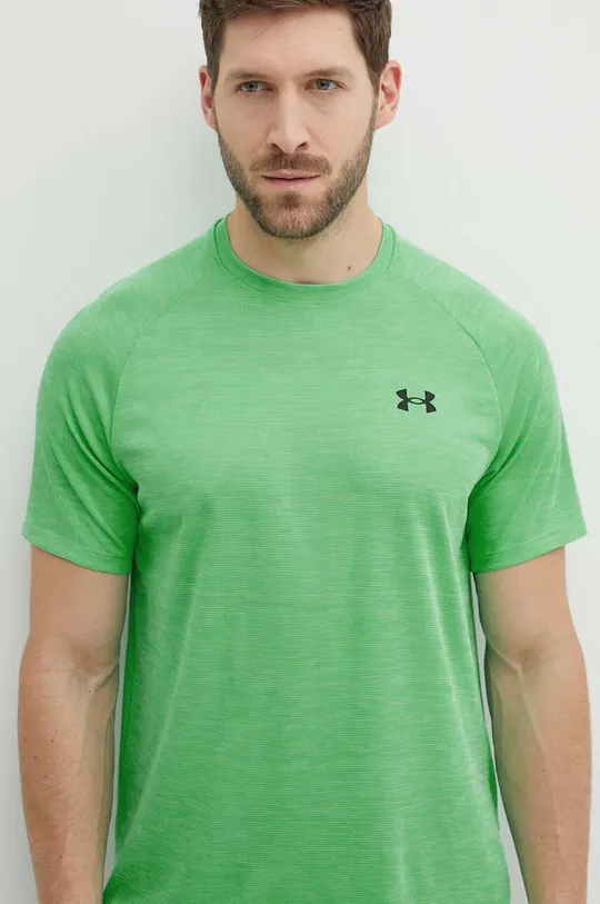 зелений Тренувальна футболка Under Armour Tech Textured
