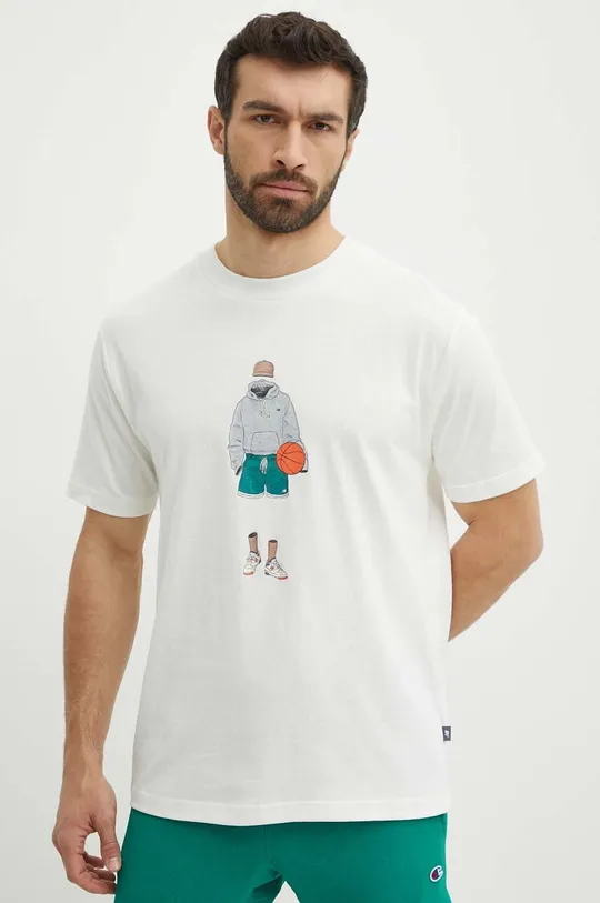 bež Pamučna majica New Balance Muški
