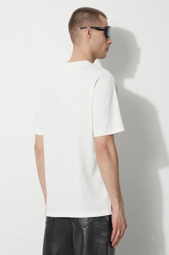 New Balance cotton t-shirt Main: 100% Cotton Rib-knit waistband: 70% Cotton, 30% Polyester