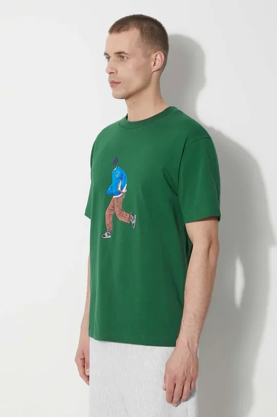 verde New Balance tricou din bumbac