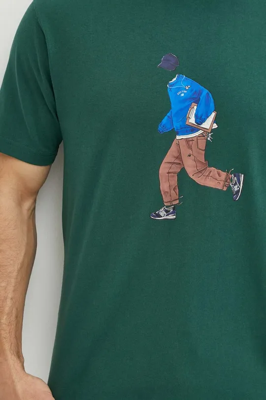 Bombažna kratka majica New Balance Moški