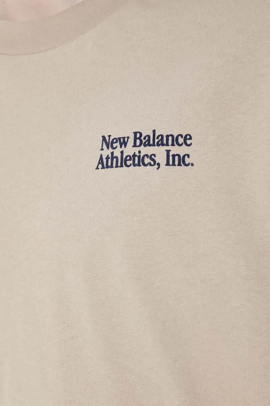 Bavlněné tričko New Balance MT41588SOT Pánský