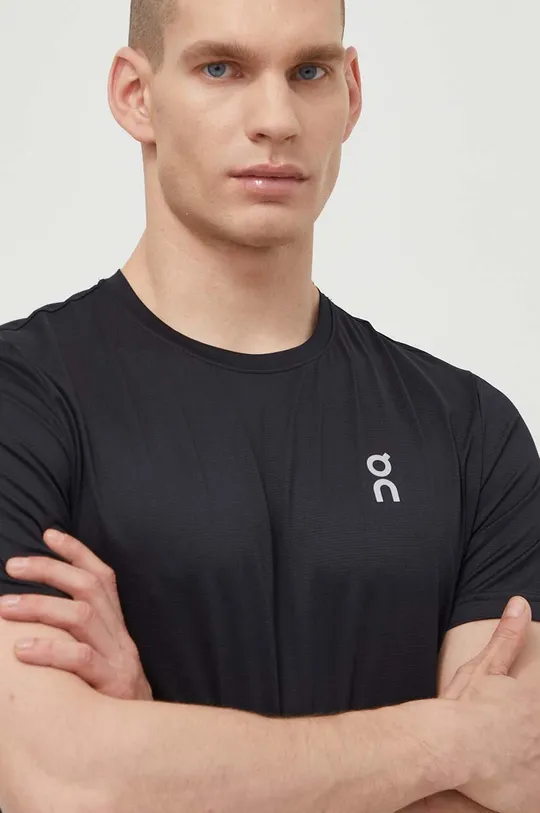 μαύρο Μπλουζάκι για τρέξιμο On-running Core