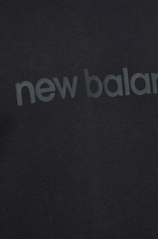 New Balance t-shirt bawełniany MT41559BK Męski