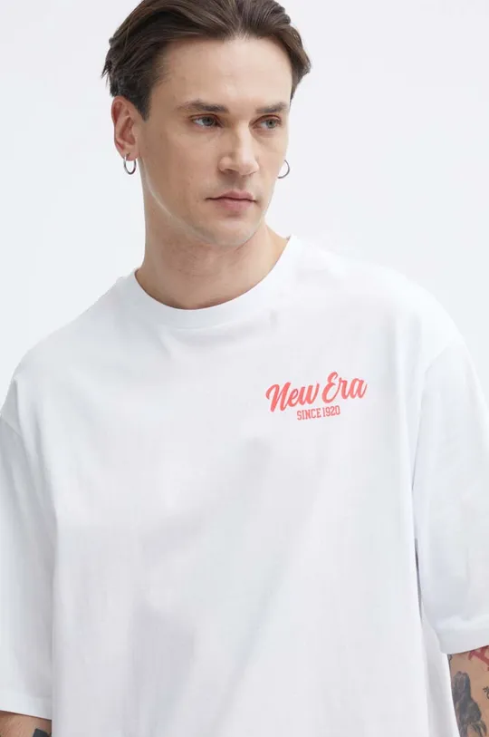 Bavlnené tričko New Era Pánsky