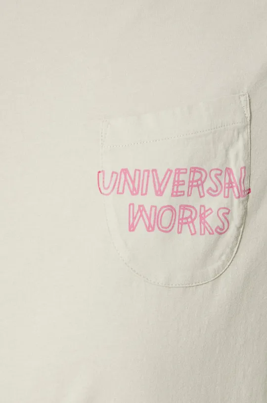 Bavlněné tričko Universal Works Print Pocket Tee