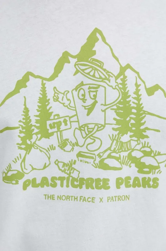 The North Face pamut póló Patron Plasticfree Peaks Férfi
