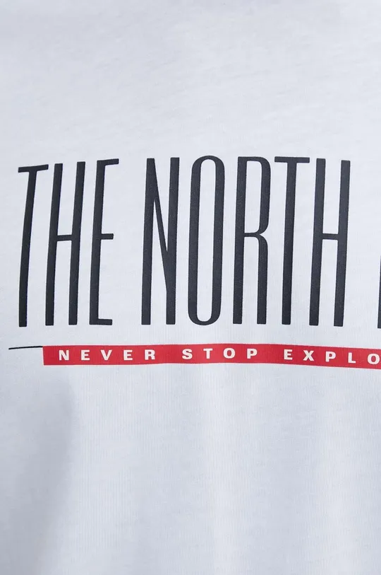 Βαμβακερό μπλουζάκι The North Face Ανδρικά