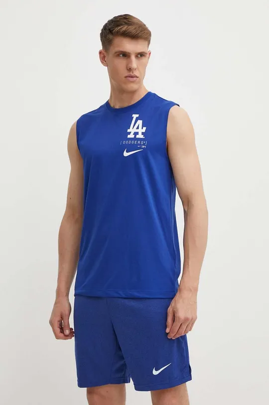 niebieski Nike top Los Angeles Dodgers Męski