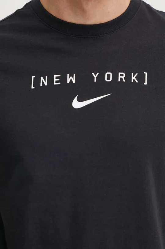 Βαμβακερό μπλουζάκι Nike New York Yankees