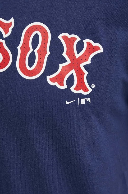 Nike t-shirt bawełniany Boston Red Sox Męski