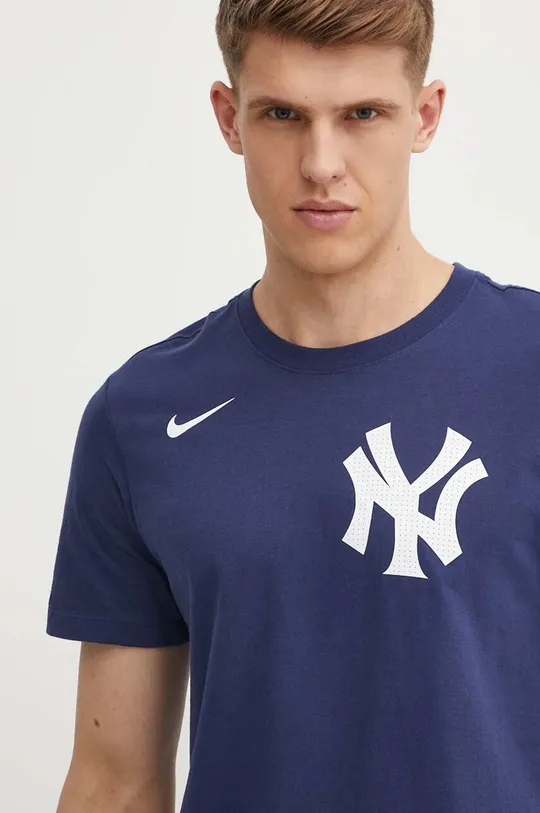 tmavomodrá Tričko Nike New York Yankees