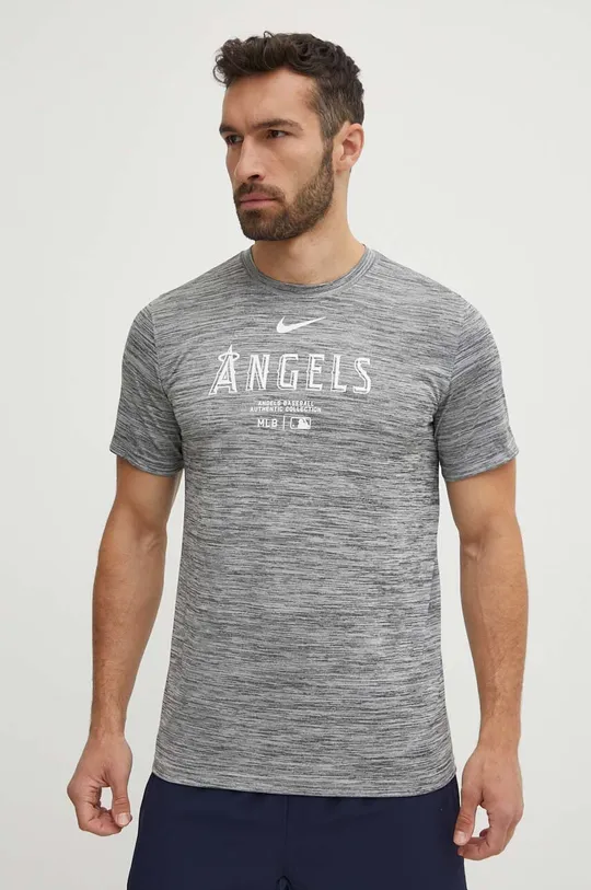siva Majica kratkih rukava Nike Los Angeles Angels Muški