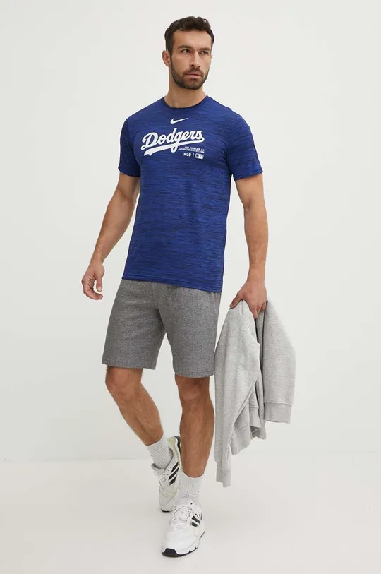 Nike t-shirt Los Angeles Dodgers blu