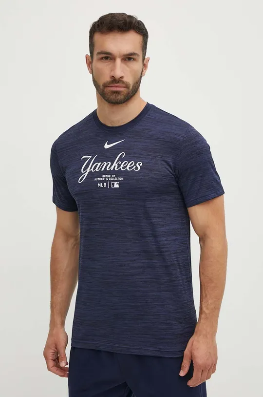 sötétkék Nike t-shirt New York Yankees