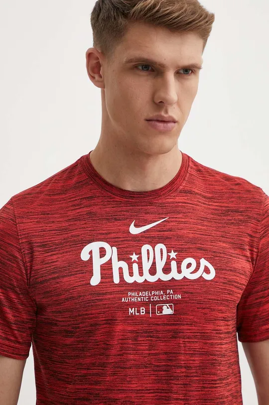 červená Tričko Nike Philadelphia Phillies