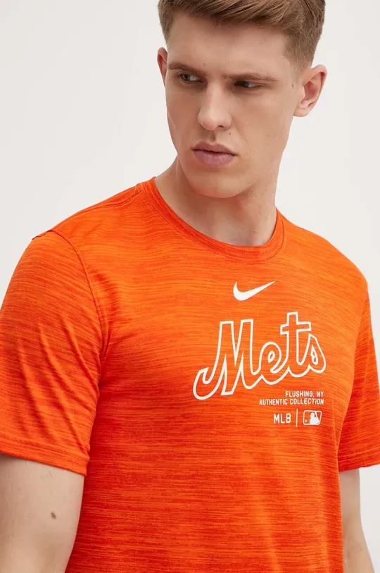 oranžová Tričko Nike New York Mets