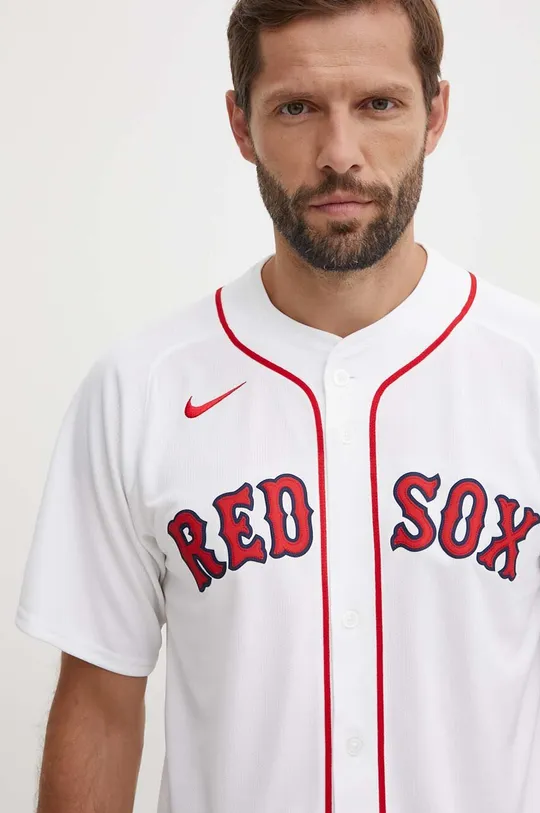 bianco Nike camicia Boston Red Sox