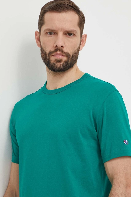 verde Champion t-shirt in cotone Uomo