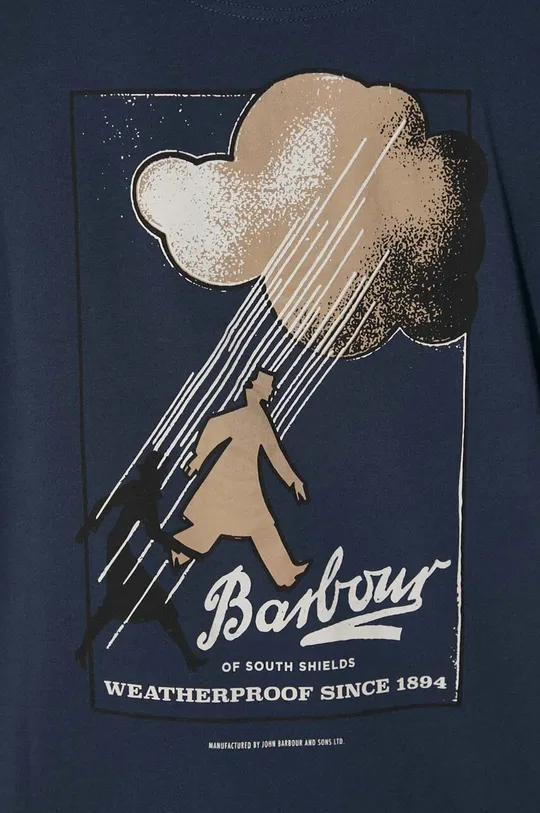 Barbour t-shirt bawełniany Portland Tee