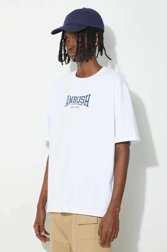 biały AMBUSH t-shirt bawełniany Graphic