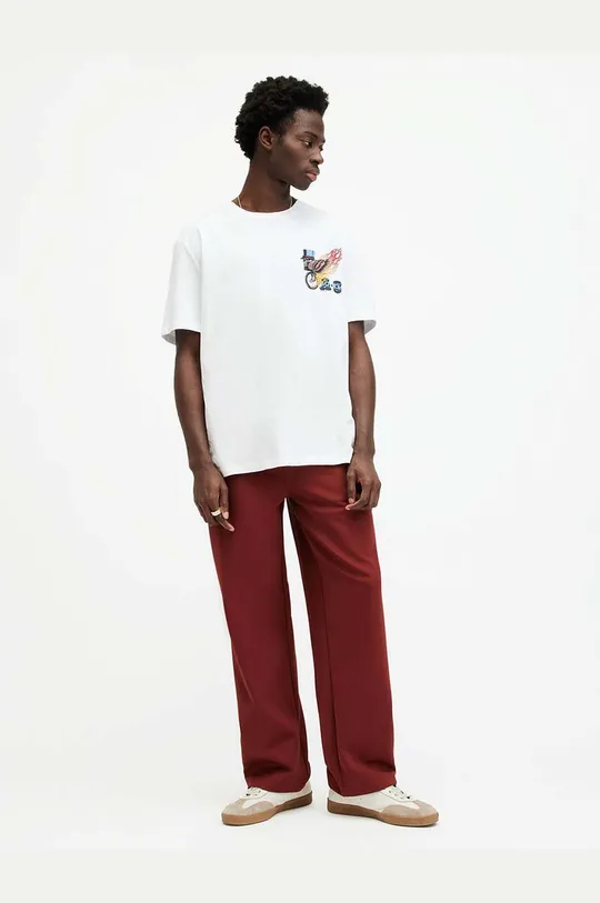 AllSaints t-shirt in cotone ROLLER Uomo