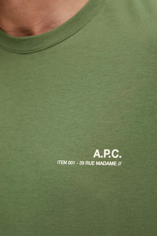 Памучна тениска A.P.C. item Чоловічий