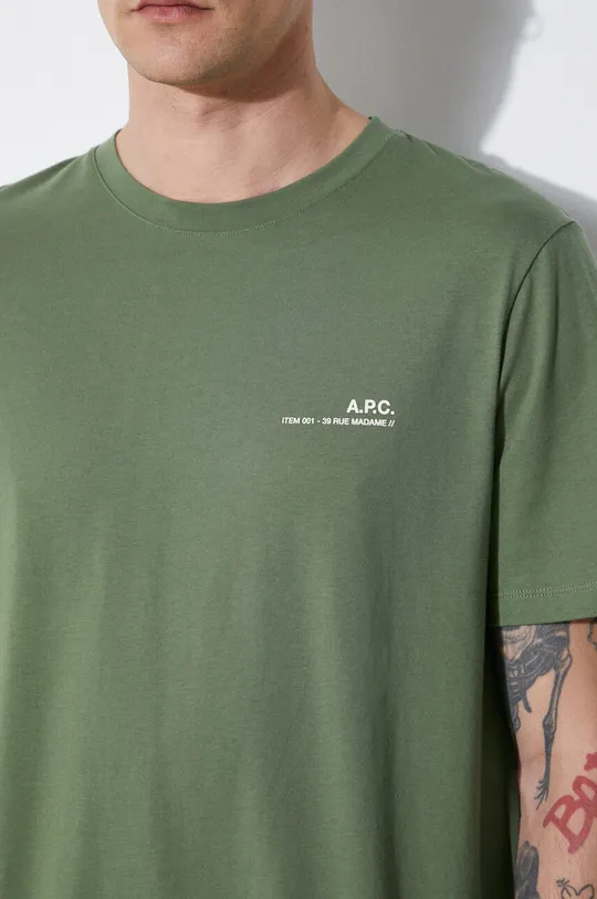 Bombažna kratka majica A.P.C. item