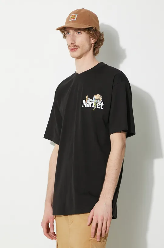 nero Market t-shirt in cotone Better Call Bear T-Shirt