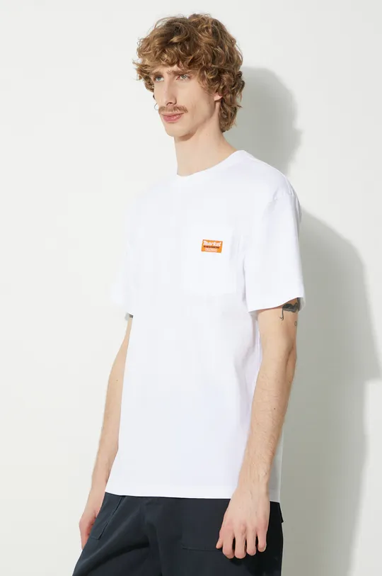 белый Хлопковая футболка Market Hardware Pocket T-Shirt