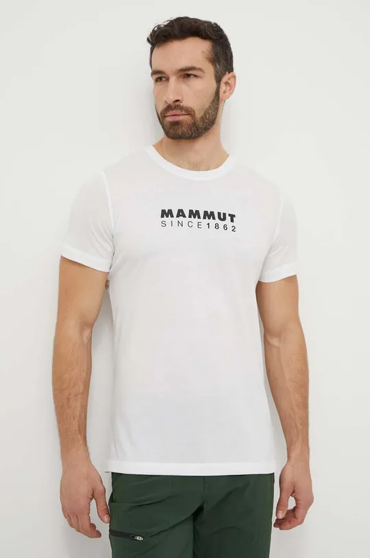 bela Športna kratka majica Mammut Mammut Core