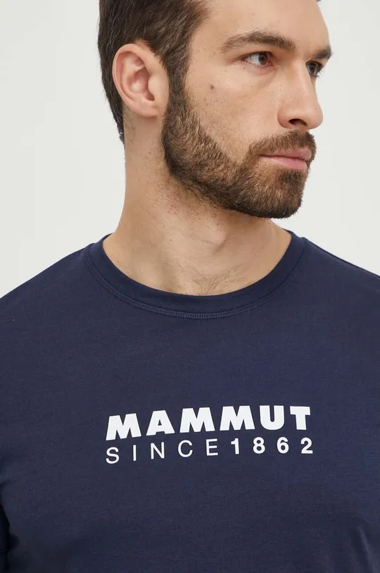 tmavomodrá Športové tričko Mammut Mammut Core