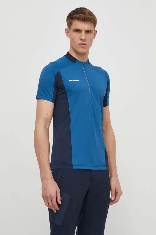 niebieski Mammut t-shirt sportowy Aenergy FL