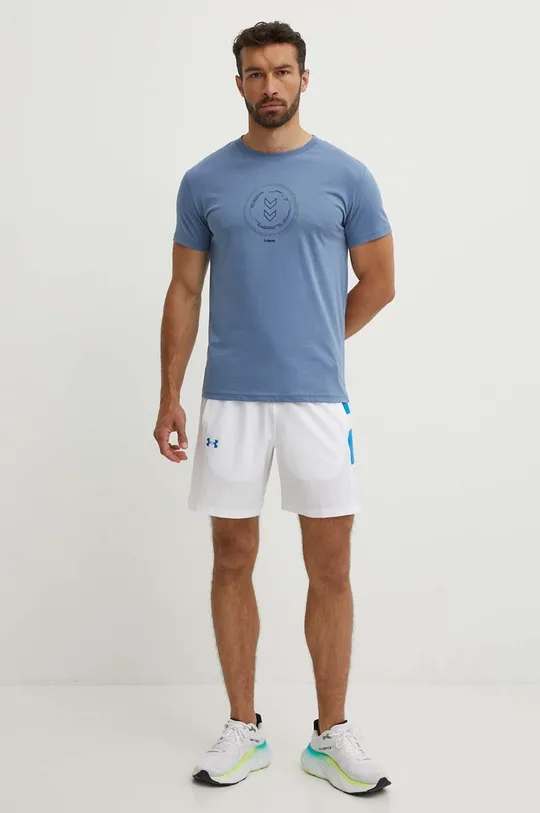 Hummel t-shirt Active Circle kék