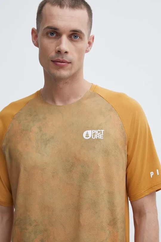 оранжевый Спортивная футболка Picture Osborn Printed Мужской