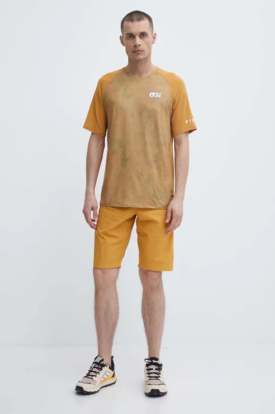 Športna kratka majica Picture Osborn Printed oranžna