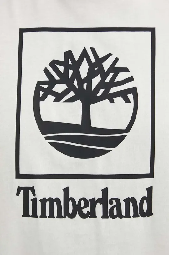 béžová Bavlnené tričko Timberland