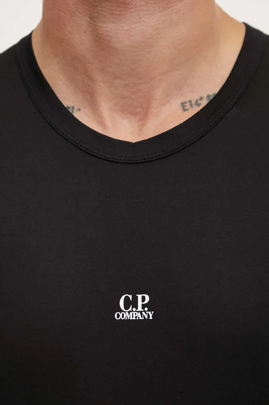 C.P. Company t-shirt in cotone Mercerized Jersey Logo Uomo