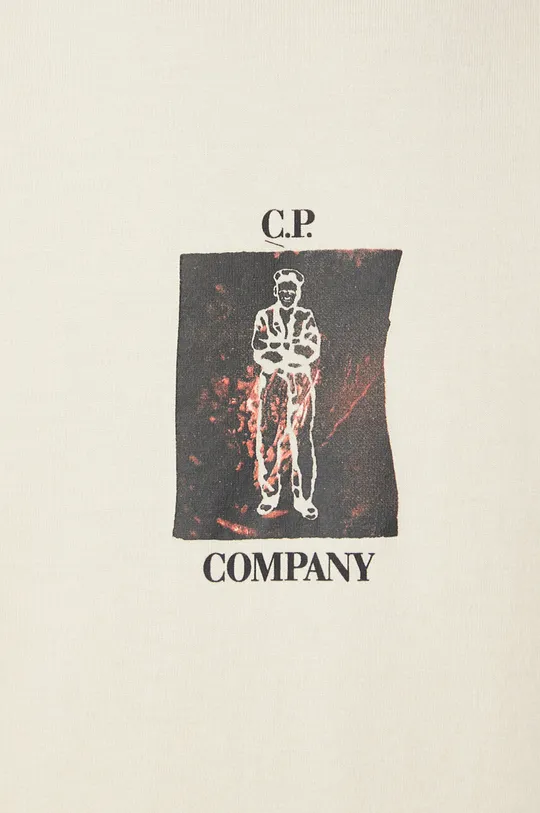 C.P. Company t-shirt bawełniany Mercerized Jersey Twisted Graphic