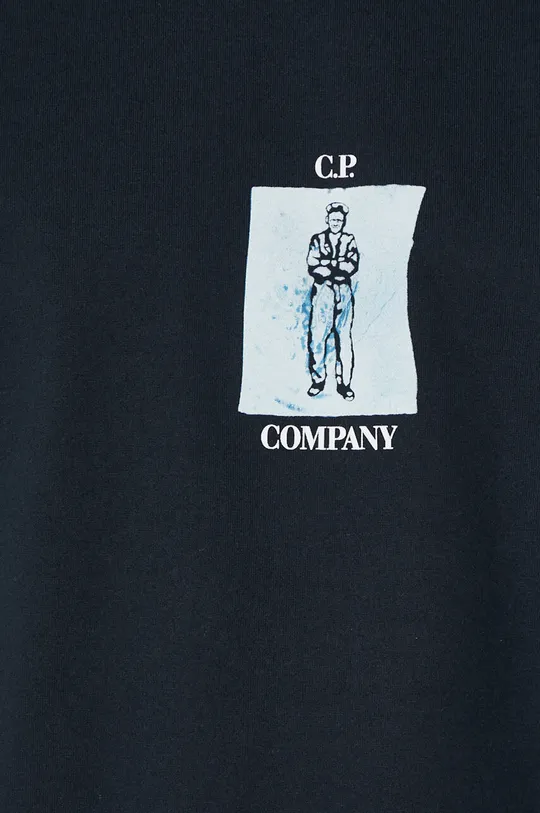 Хлопковая футболка C.P. Company Mercerized Jersey Twisted Graphic