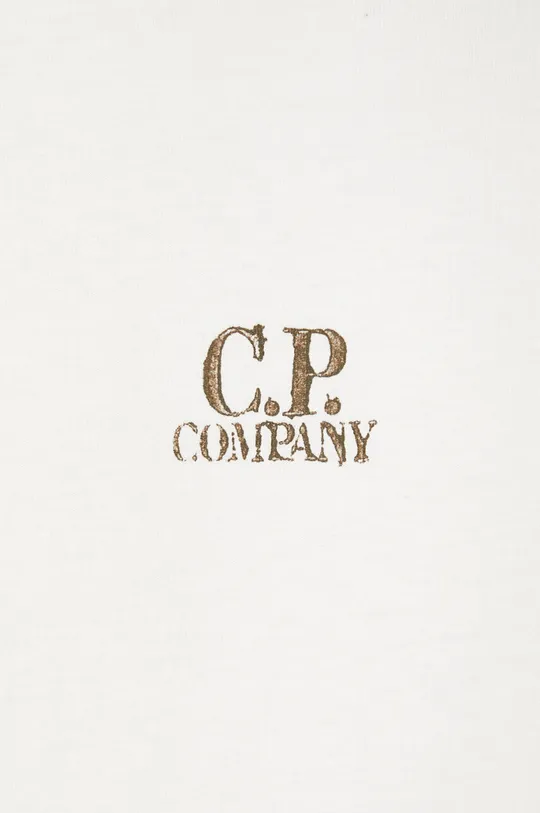 Bombažna kratka majica C.P. Company Jersey Artisanal Three Cards
