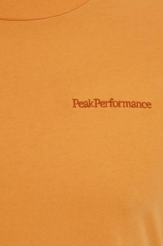 Хлопковая футболка Peak Performance Мужской