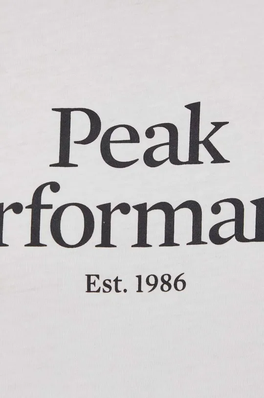 Bombažna kratka majica Peak Performance Moški