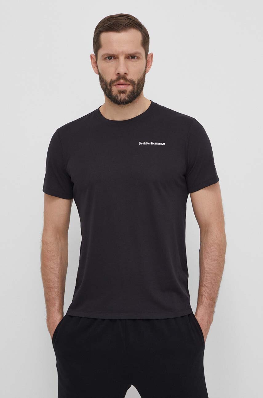 fekete Peak Performance t-shirt