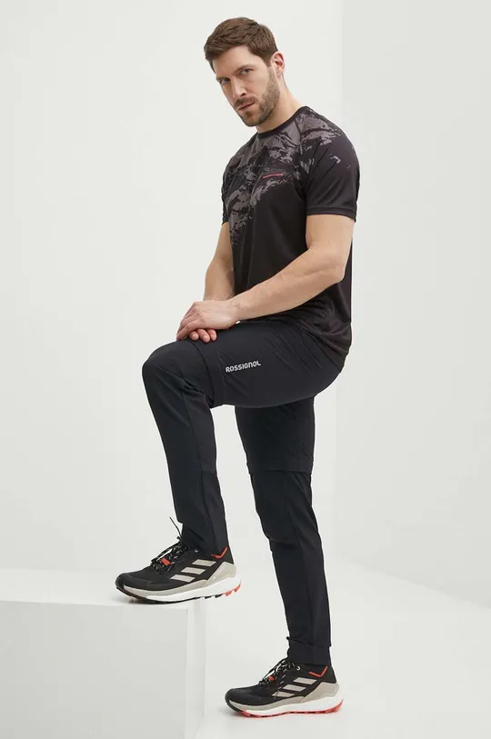 Športna kratka majica Rossignol črna