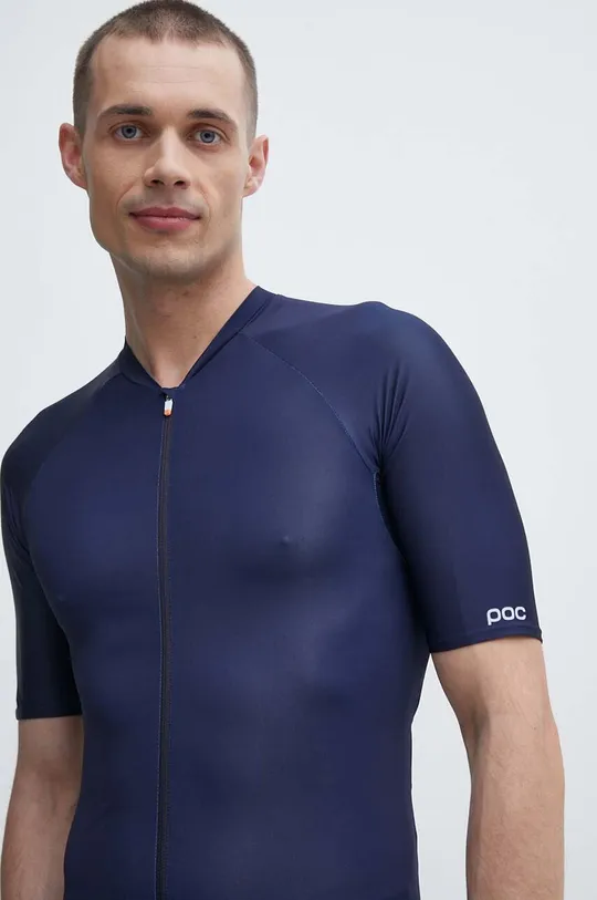 тёмно-синий Велосипедная футболка POC Pristine Jersey Мужской
