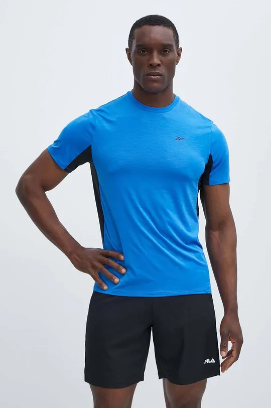 modrá Tréningové tričko Reebok Chill Athlete 2.0