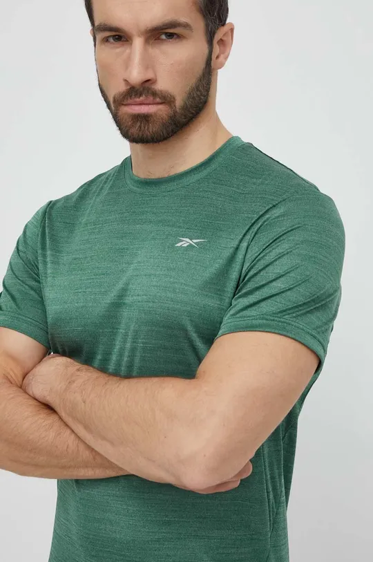 zelená Tréningové tričko Reebok Athlete