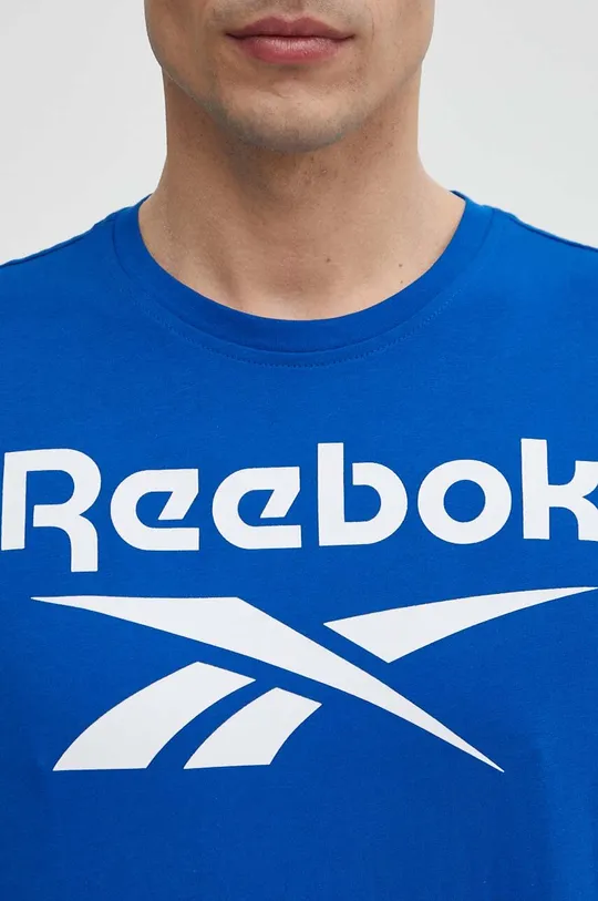 Βαμβακερό μπλουζάκι Reebok Identity Ανδρικά